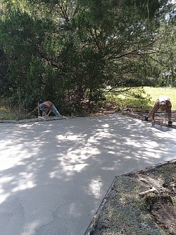 New driveway